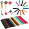 1000PCS Wax Craft Sticks Bendable Sticky Wax Yarn Sticks in 13 Colors with Blue Storage Bag for Kids DIY Art Supplies
